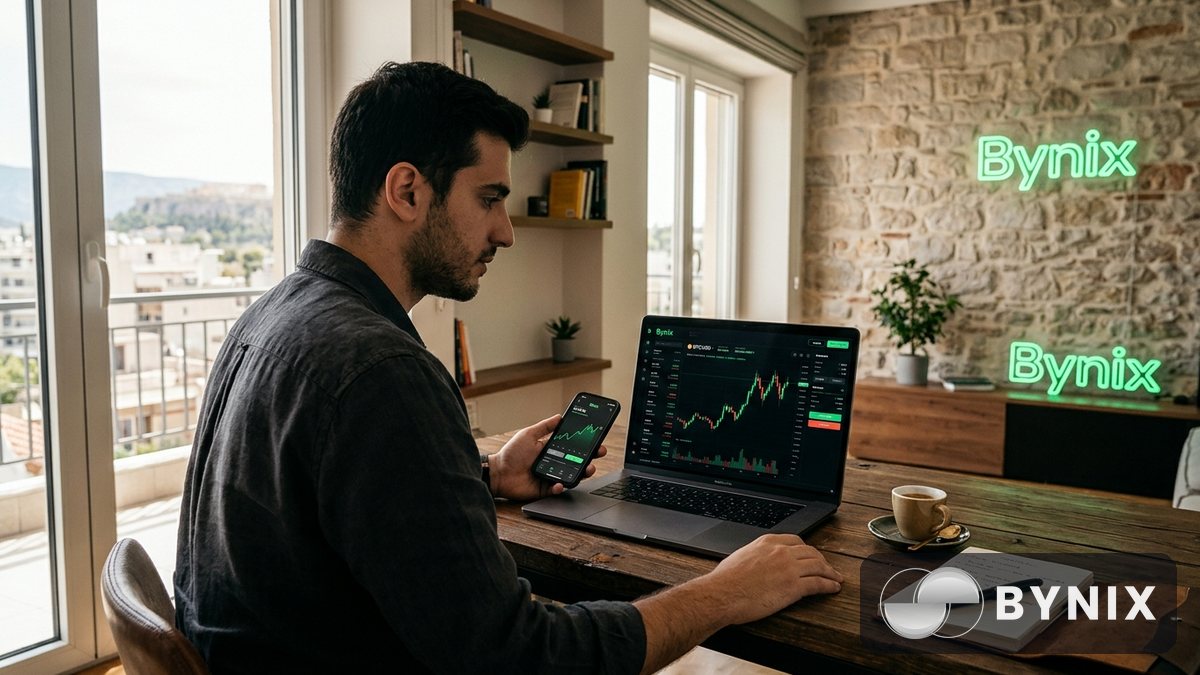 3 απλές στρατηγικές για 1λεπτα OTC charts στο Bynix