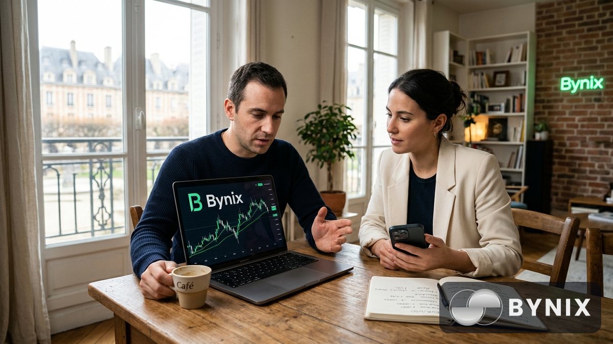 3 stratégies pour débutants sur les graphiques OTC à 1 minute sur Bynix
