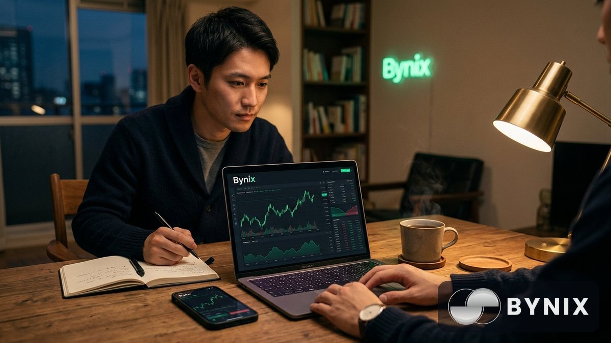 Bynixで学ぶ、1分OTCチャートの初心者向け3つの戦略