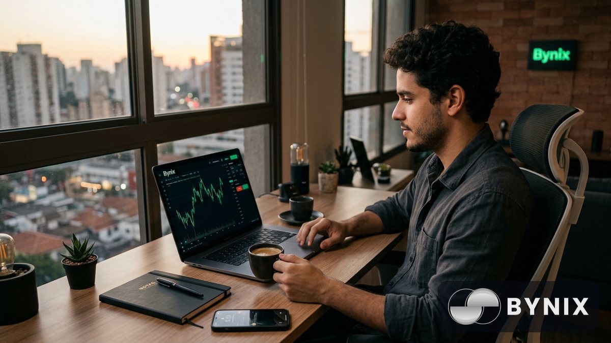 3 estratégias para iniciantes em gráficos OTC de 1 minuto na Bynix