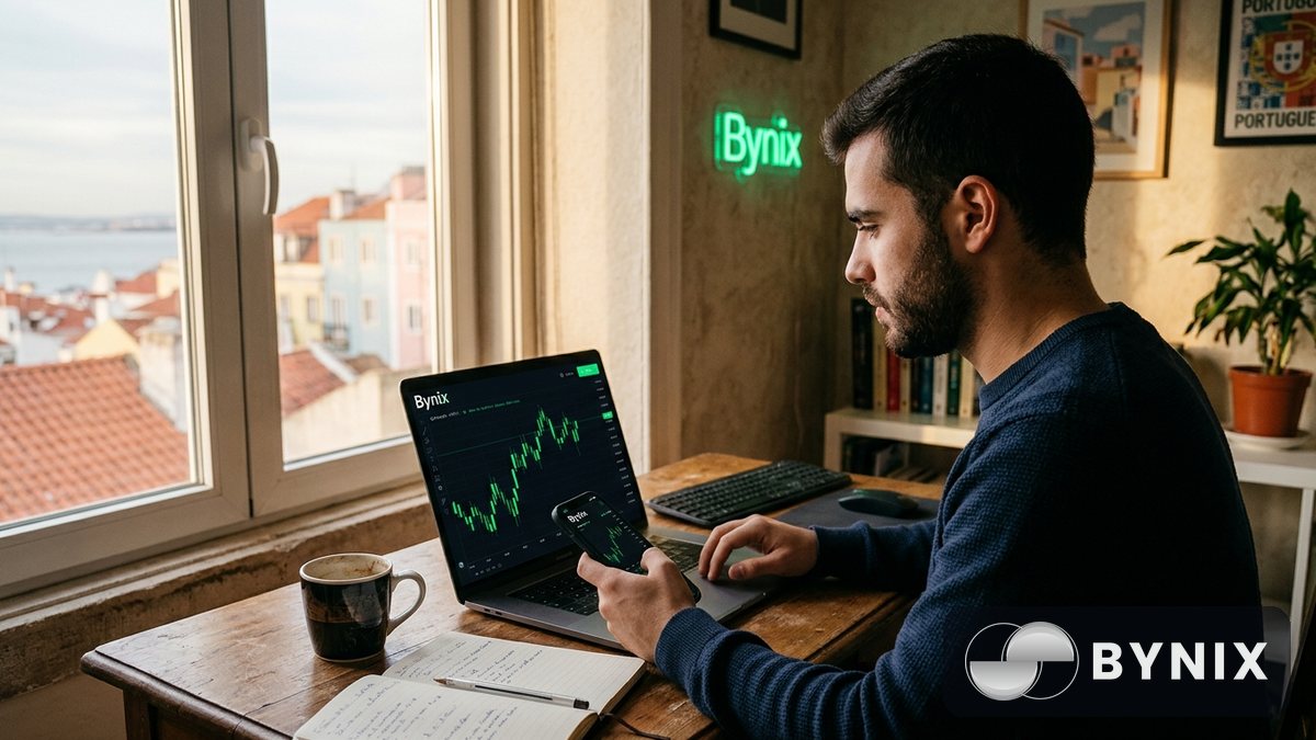 3 estratégias para principiantes em gráficos OTC de 1 minuto na Bynix