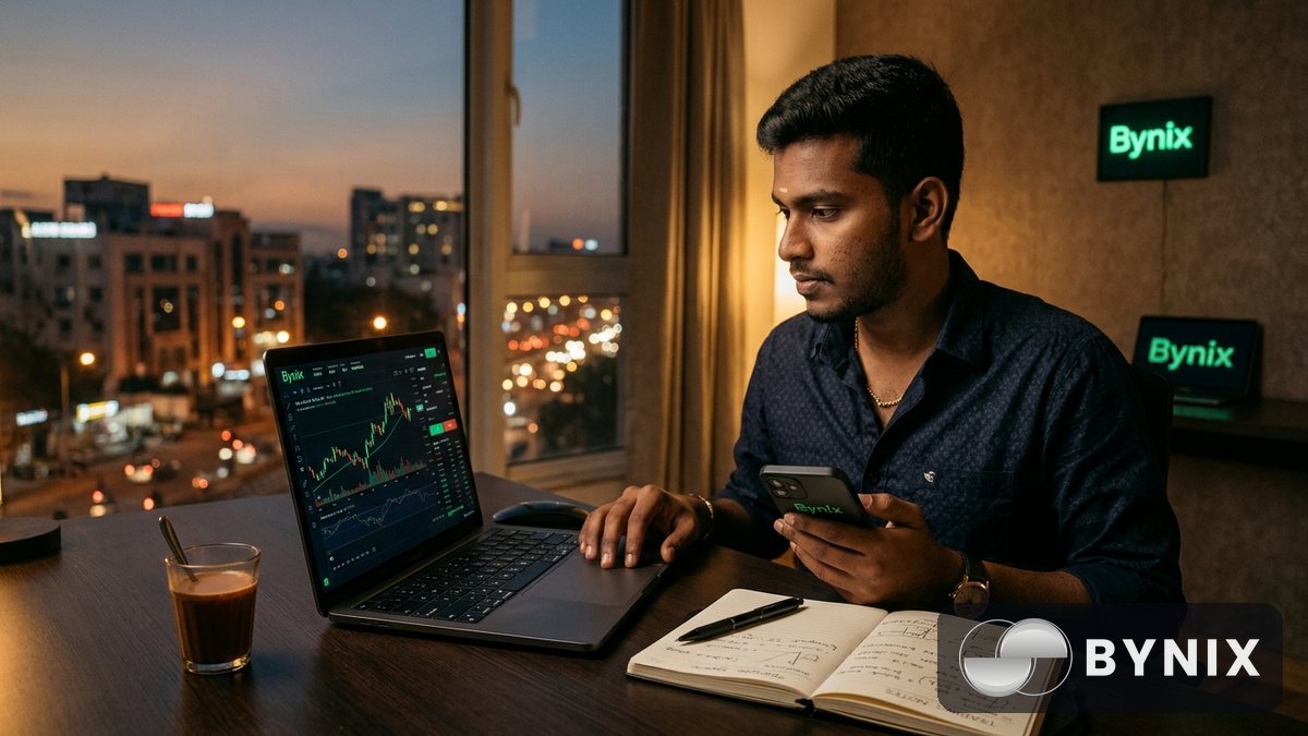 Bynix-இல் 1-minute OTC chartsக்கு தொடக்க நிலை 3 எளிய strategies