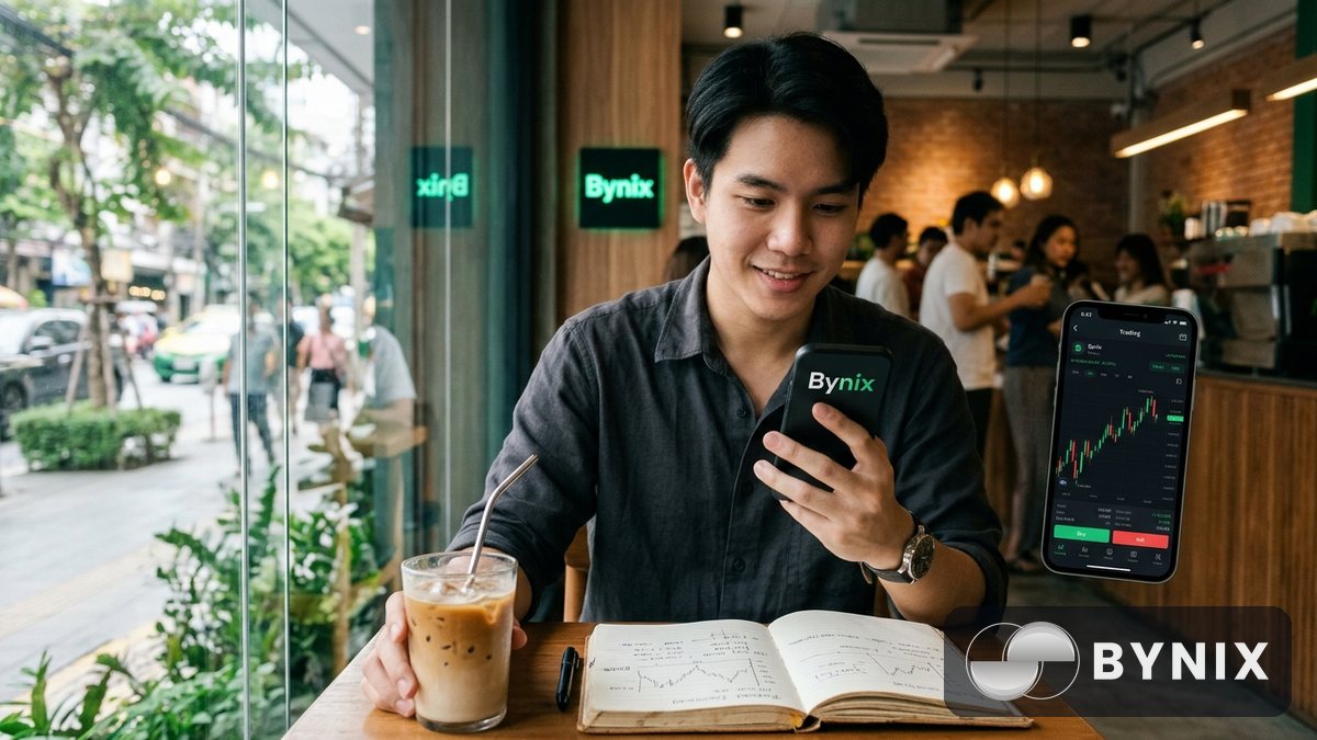 3 กลยุทธ์เริ่มต้นสำหรับกราฟ OTC 1 นาทีบน Bynix