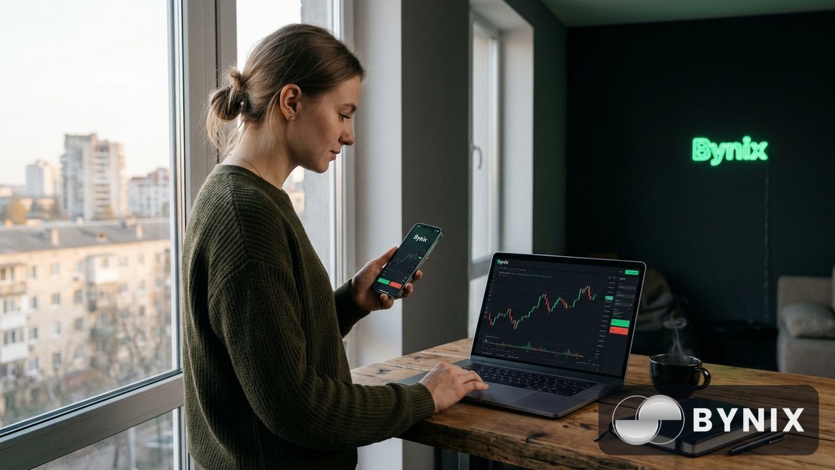 3 стратегії для 1-хвилинних OTC-графіків на Bynix для початківців