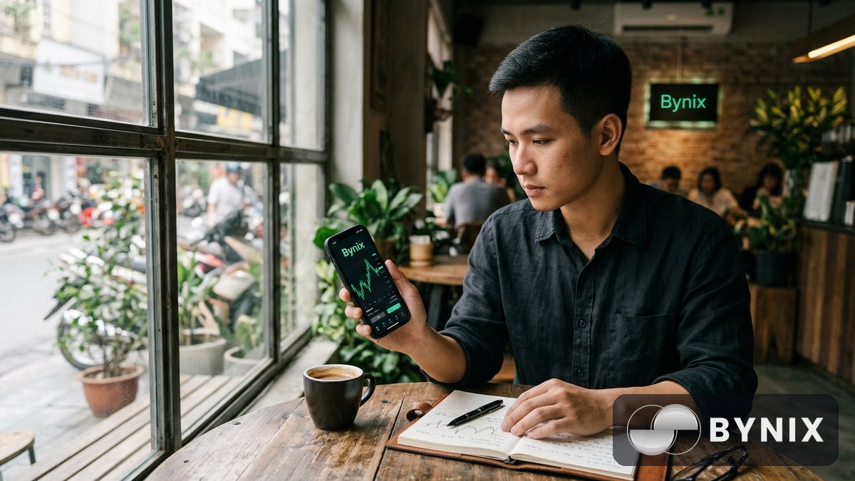 3 chiến lược cơ bản cho biểu đồ OTC 1 phút trên Bynix