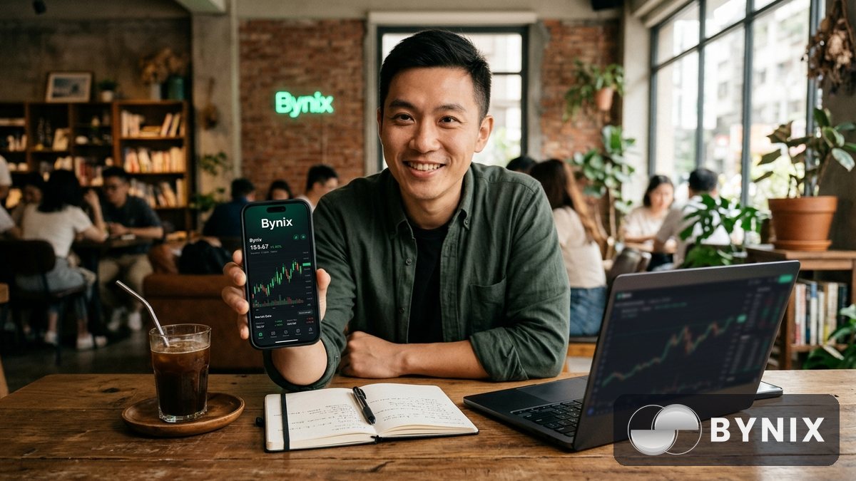 Bynix 1分鐘 OTC 圖表的新手三招：支撐阻力、EMA 20/50 回踩、RSI 70/30 反轉