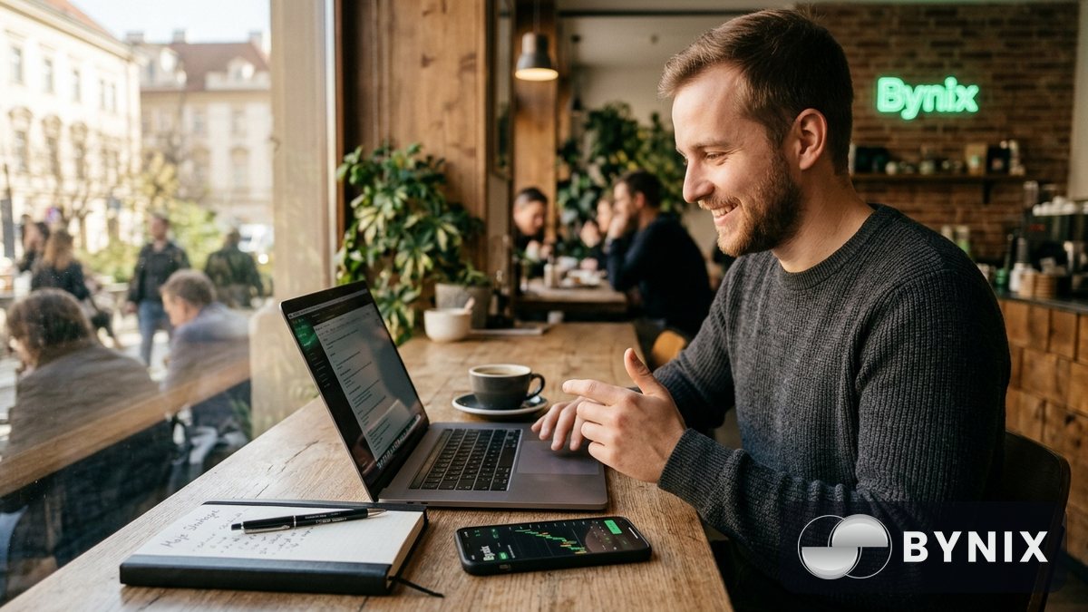 Affiliate program Bynix: jak vydělávat provize přiváděním traderů