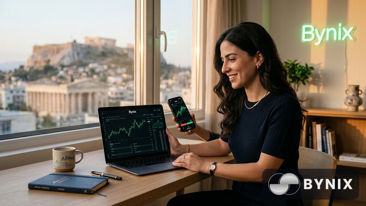 Πρόγραμμα συνεργατών Bynix: πώς να κερδίζετε προμήθεια προσκαλώντας traders