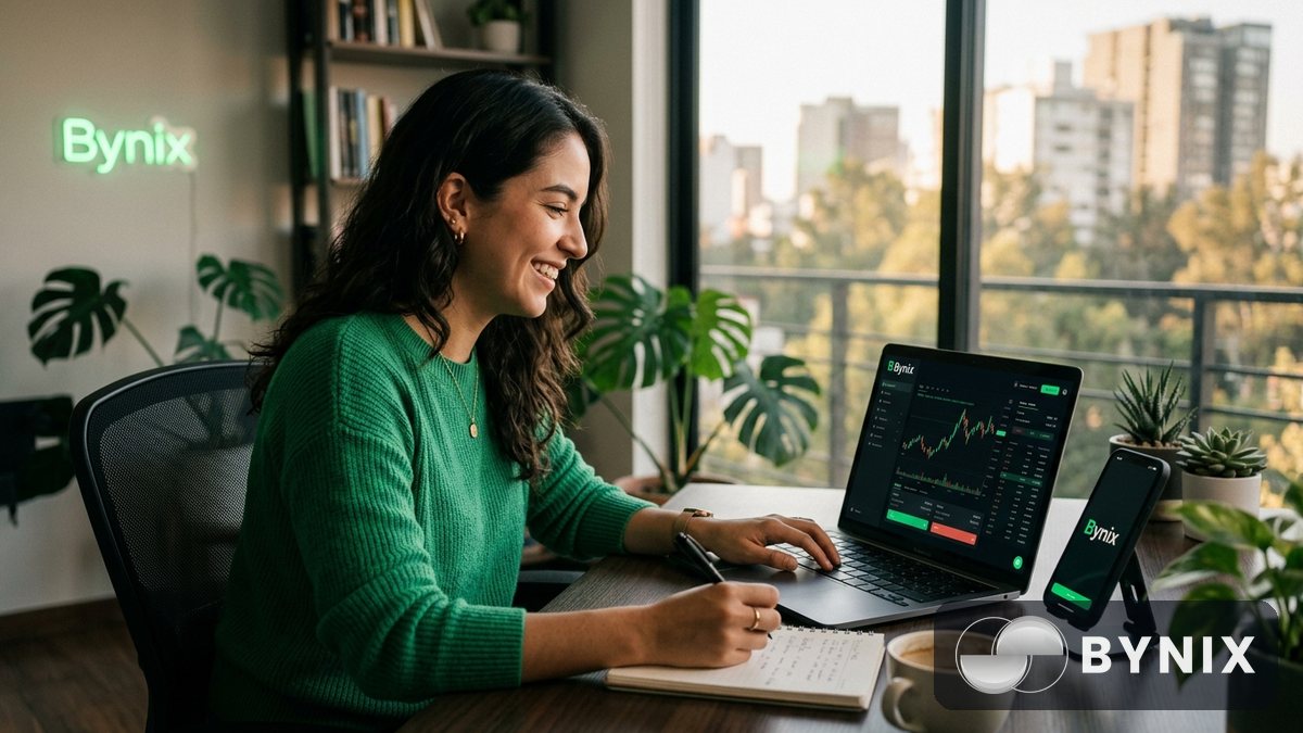 Programa de afiliados de Bynix: cómo ganar comisiones invitando traders
