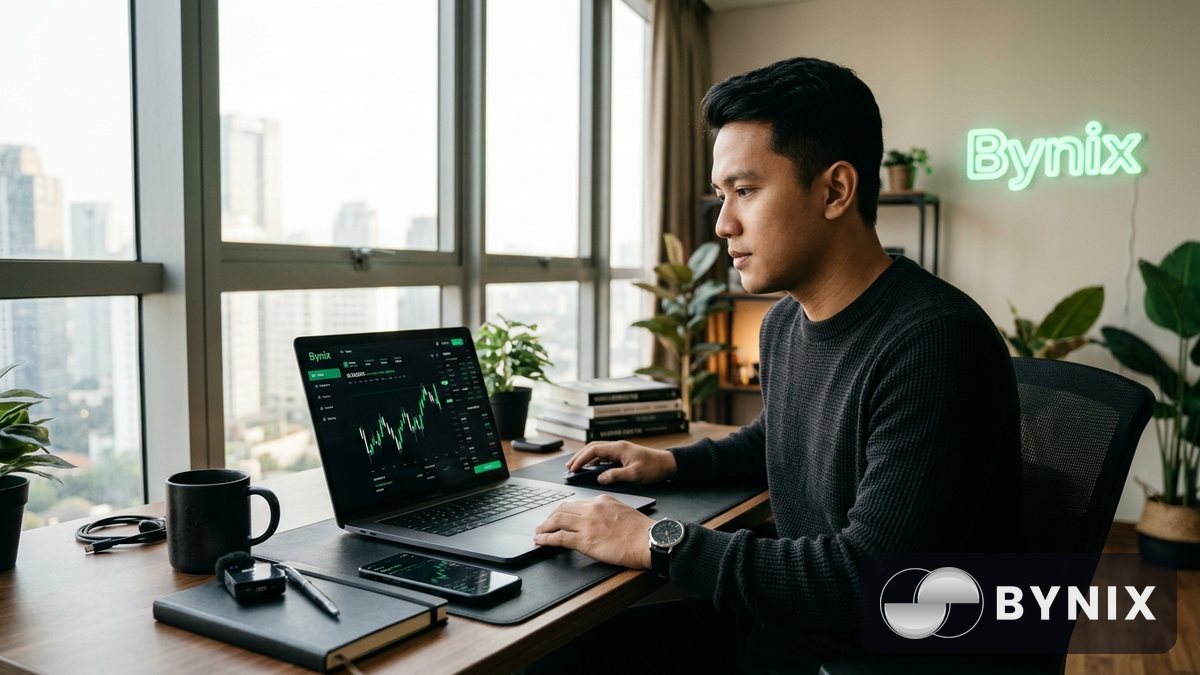 Program afiliasi Bynix: cara dapat komisi dari mengajak trader