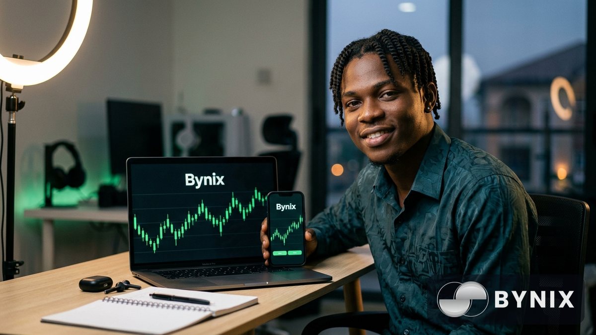 Bynix affiliate program: how to earn commission by inviting traders