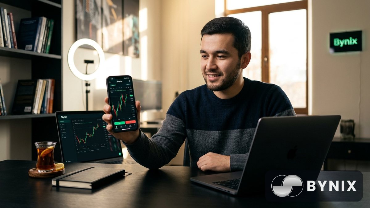 Bynix affiliate dasturi: treyderlarni taklif qilib komissiya olish yo‘li