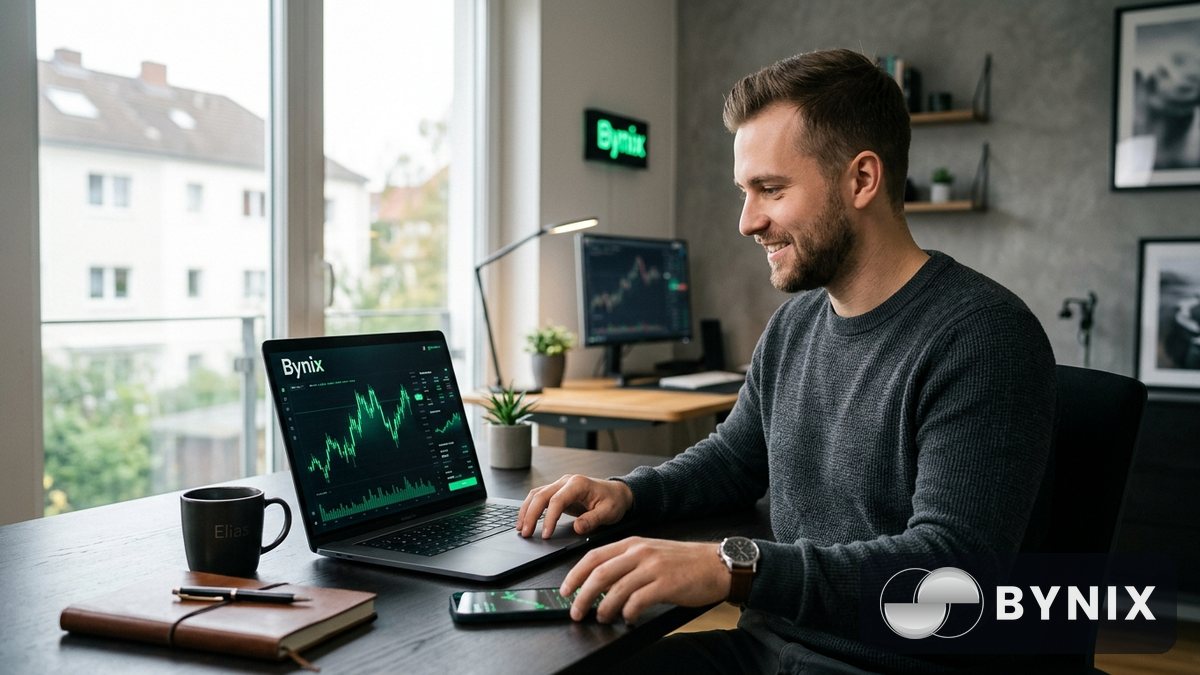 Das kostenlose Bynix-Demokonto mit $10.000: So üben Sie wie ein Profi