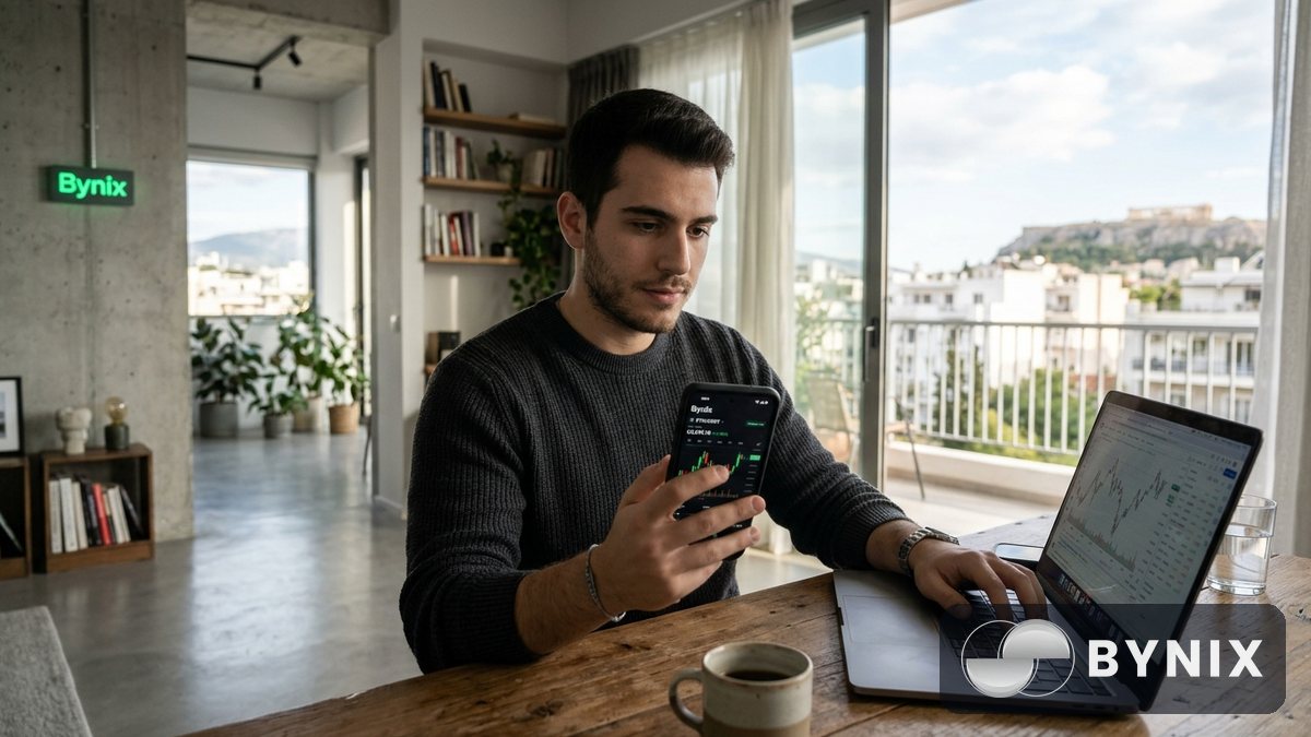 Ο δωρεάν λογαριασμός demo $10.000 της Bynix — πώς να κάνετε εξάσκηση σαν επαγγελματίας