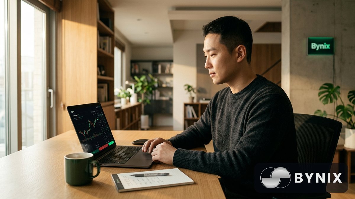 Bynix 무료 $10,000 데모 계좌로 프로처럼 연습하는 법