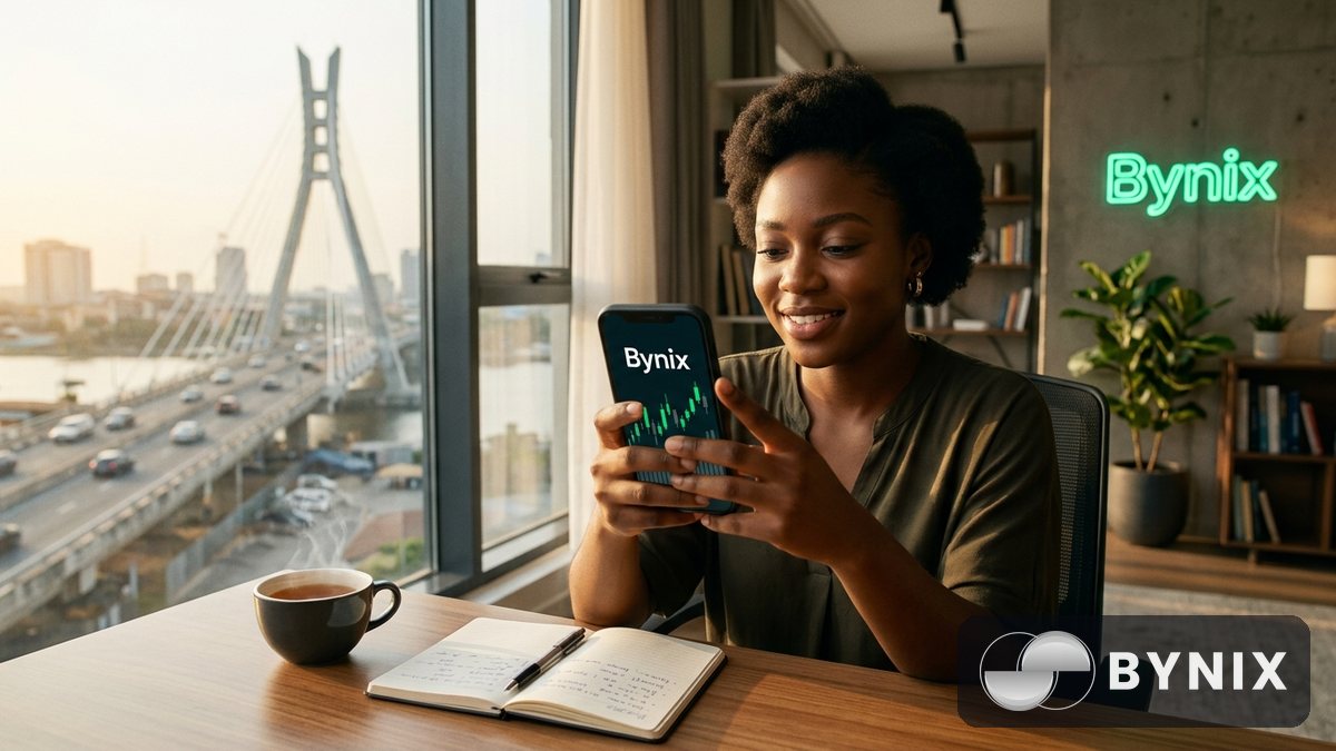 The free $10,000 Bynix demo account — how to practise like a pro