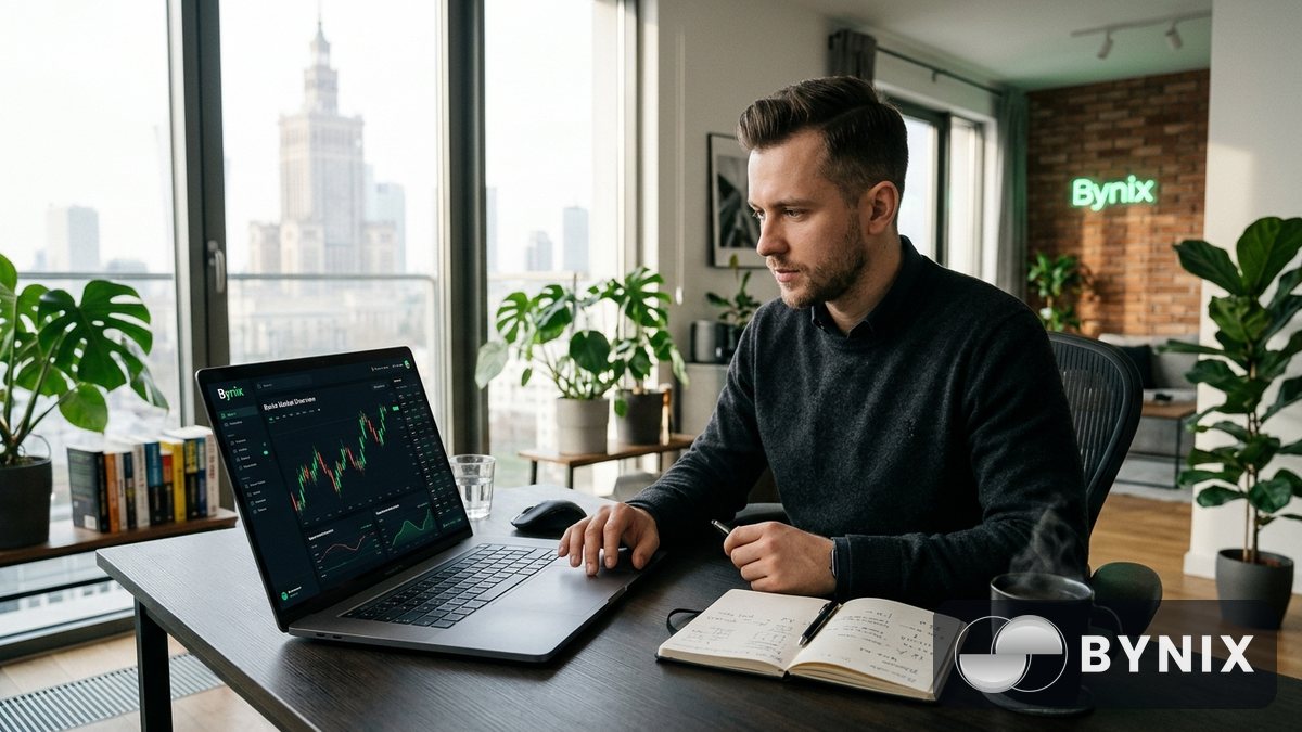 Darmowe konto demo Bynix z 10 000 USD — jak ćwiczyć jak profesjonalista