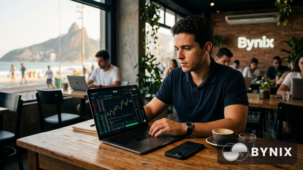 A conta demo grátis de US$ 10.000 da Bynix: como praticar como um profissional