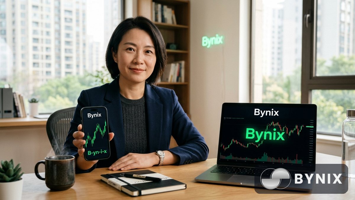 免费 $10,000 Bynix 模拟账户：如何像专业交易者一样练习