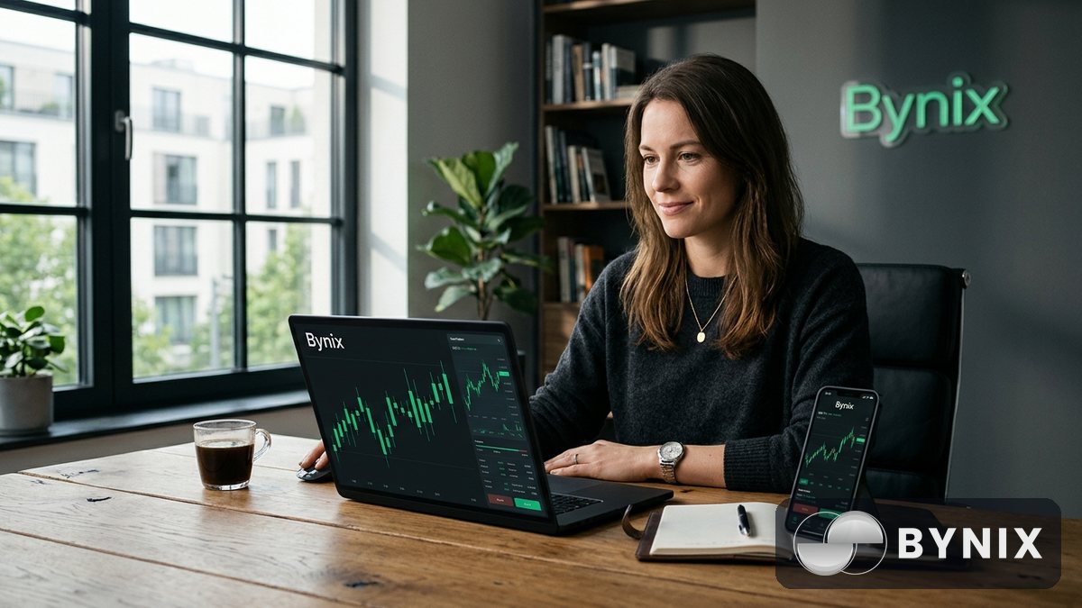 Bynix Funded Challenge erklärt: Mit unserem Kapital handeln und bis zu 85 % Gewinn behalten