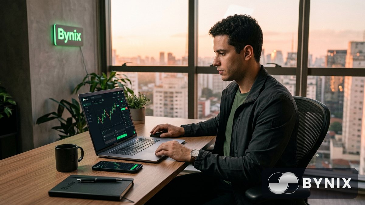 Bynix Funded Challenge explicado: opere com capital da empresa e fique com até 85% do lucro