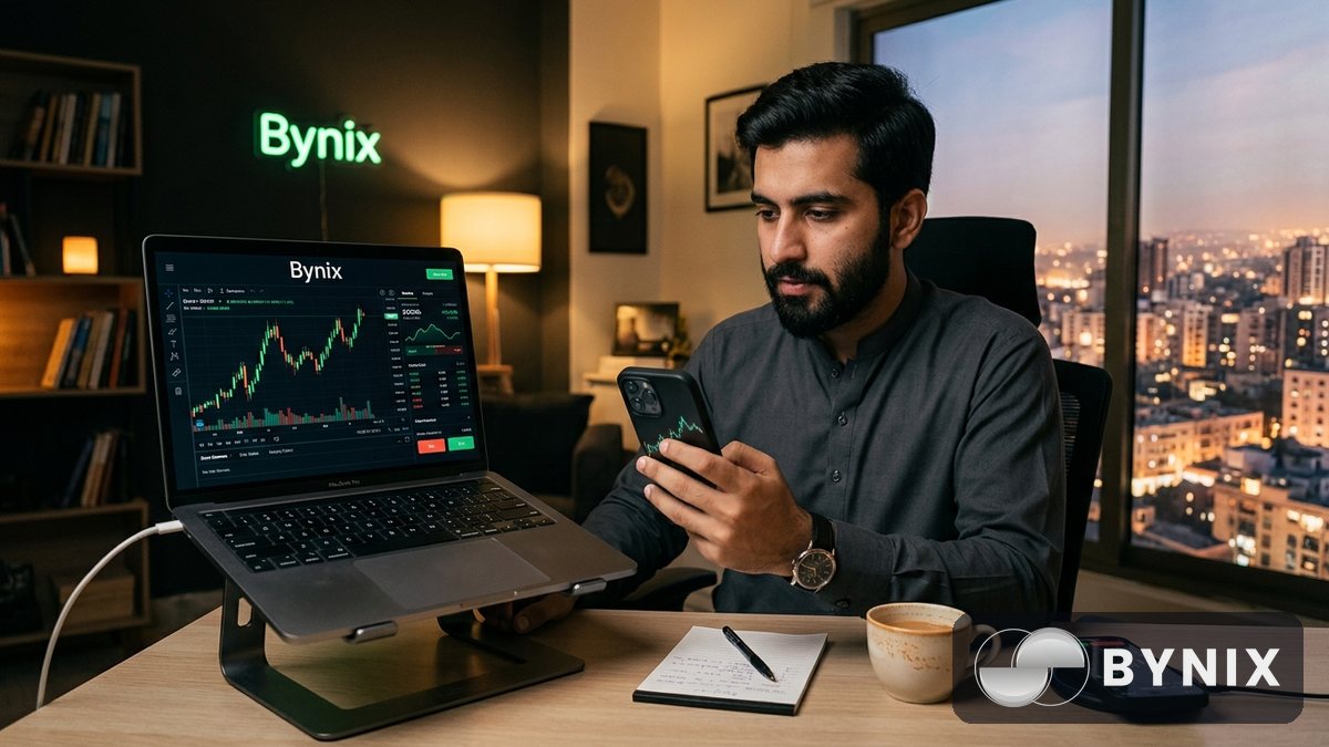 Bynix Funded Challenge explained: اپنے capital پر trade کریں اور profit کا 85% تک رکھیں