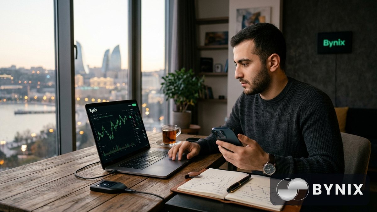 Bynix-da necə depozit etmək olar — bütün üsullar, limitlər və +100% xoş gəldin bonusu