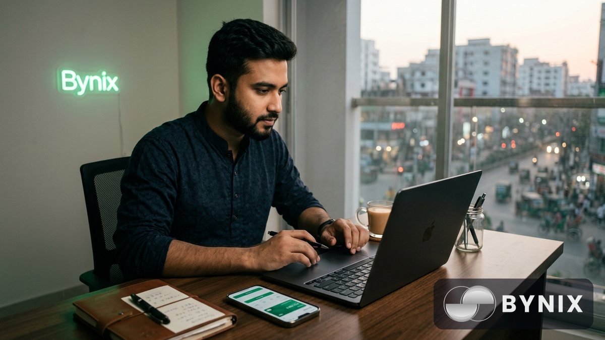 Bynix-এ কীভাবে ডিপোজিট করবেন — সব মেথড, লিমিট এবং +100% ওয়েলকাম বোনাস