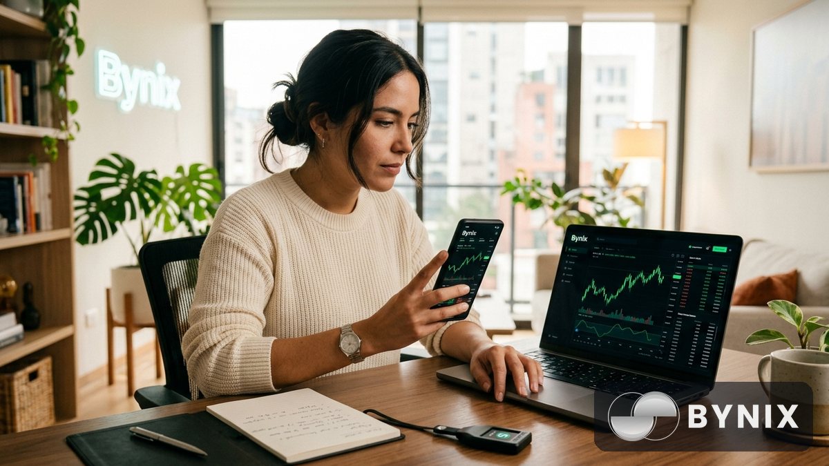 Cómo depositar en Bynix: métodos, límites y bono de bienvenida +100 %