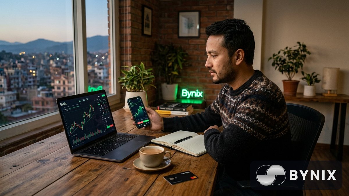 Bynix मा डिपोजिट कसरी गर्ने: सबै विधि, सीमा र +100% Welcome Bonus