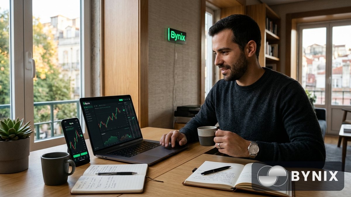 Como depositar na Bynix — métodos, limites e bónus de boas-vindas +100%