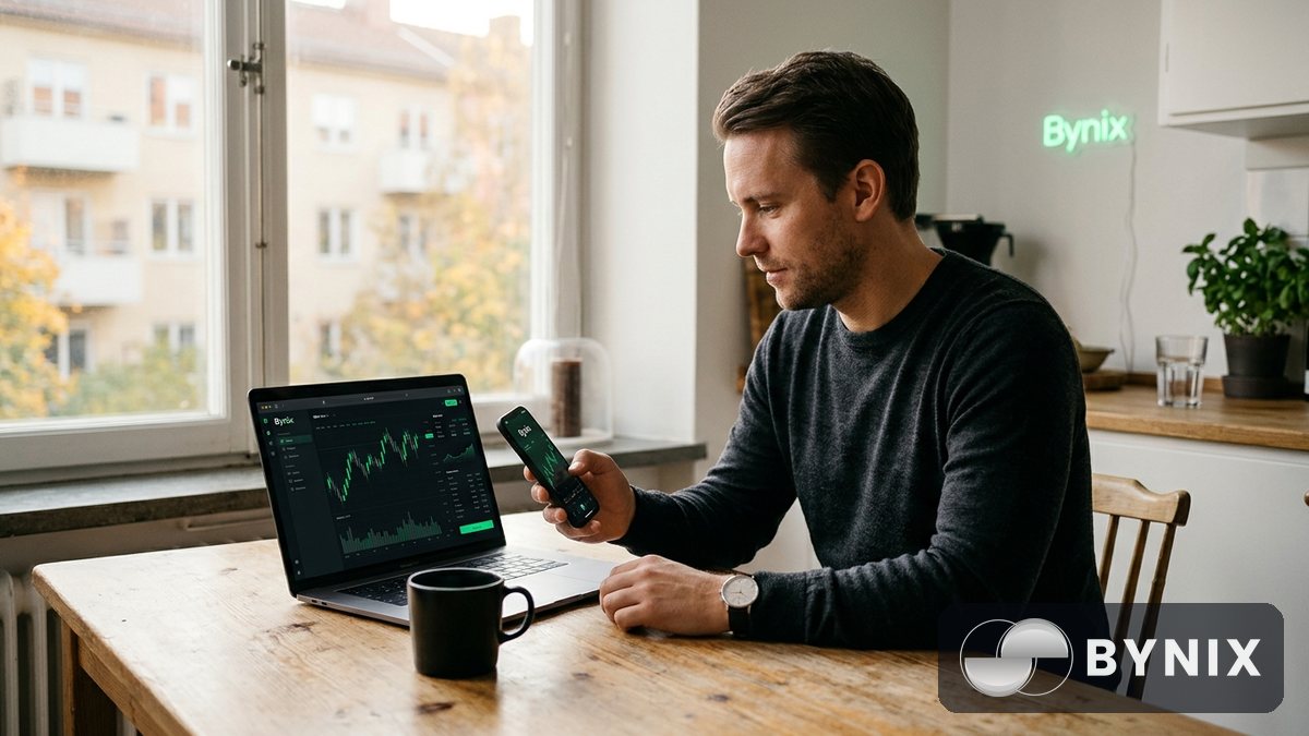 Så sätter du in pengar på Bynix – alla metoder, gränser och +100 % välkomstbonus