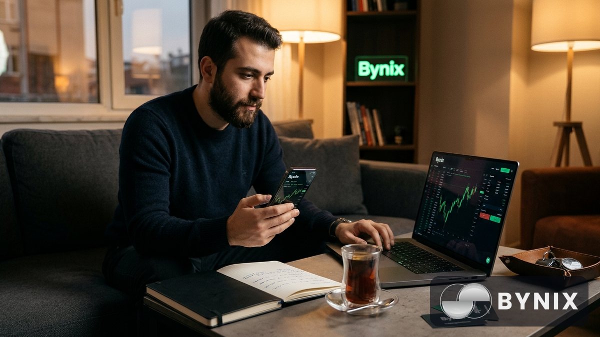 Bynix’te para yatırma nasıl yapılır? Tüm yöntemler, limitler ve +100% hoş geldin bonusu