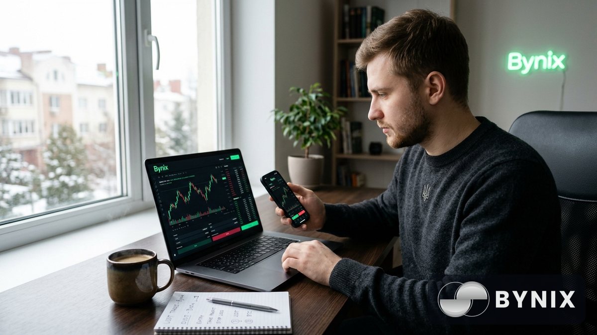 Як поповнити рахунок на Bynix: усі методи, ліміти та бонус +100% для першого депозиту