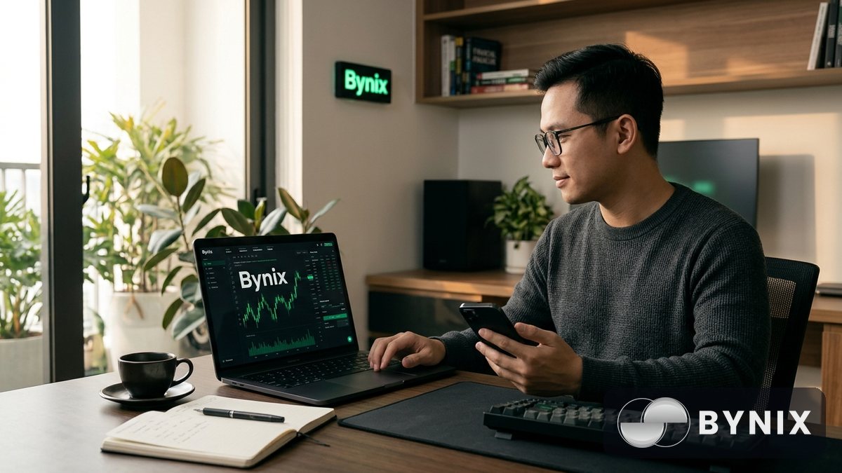 Cách nạp tiền trên Bynix: tất cả phương thức, hạn mức và bonus chào mừng +100%