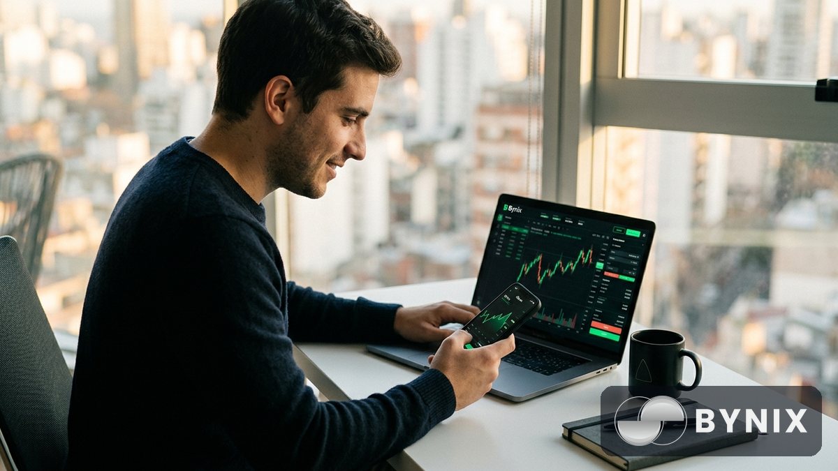Cómo retirar dinero de Bynix: explicación del procesamiento en 30 segundos