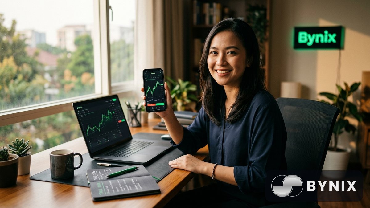 Cara tarik dana dari Bynix — penjelasan proses sekitar 30 detik