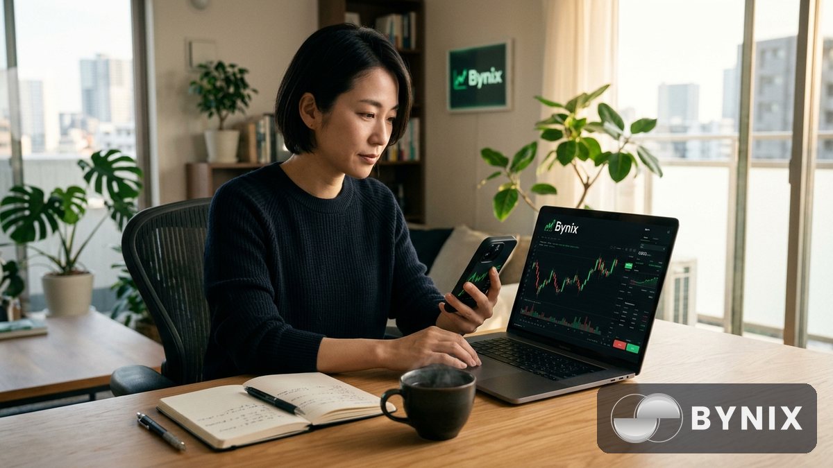 Bynixで出金する方法｜30秒処理の仕組みをわかりやすく解説
