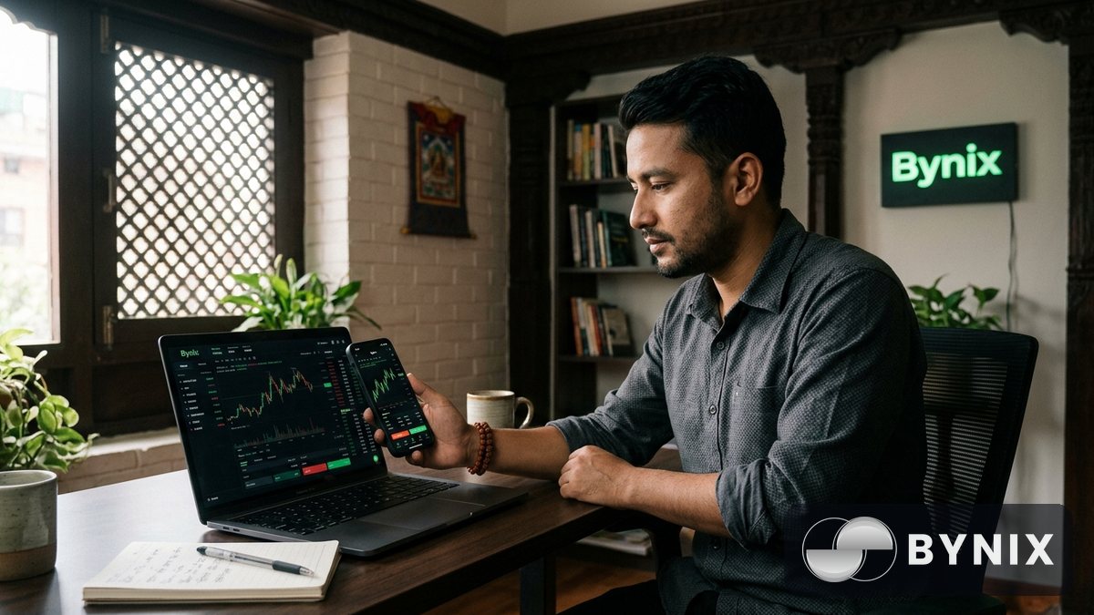 Bynix बाट withdrawal कसरी गर्ने — ३० सेकेन्ड प्रोसेसिङको सरल व्याख्या