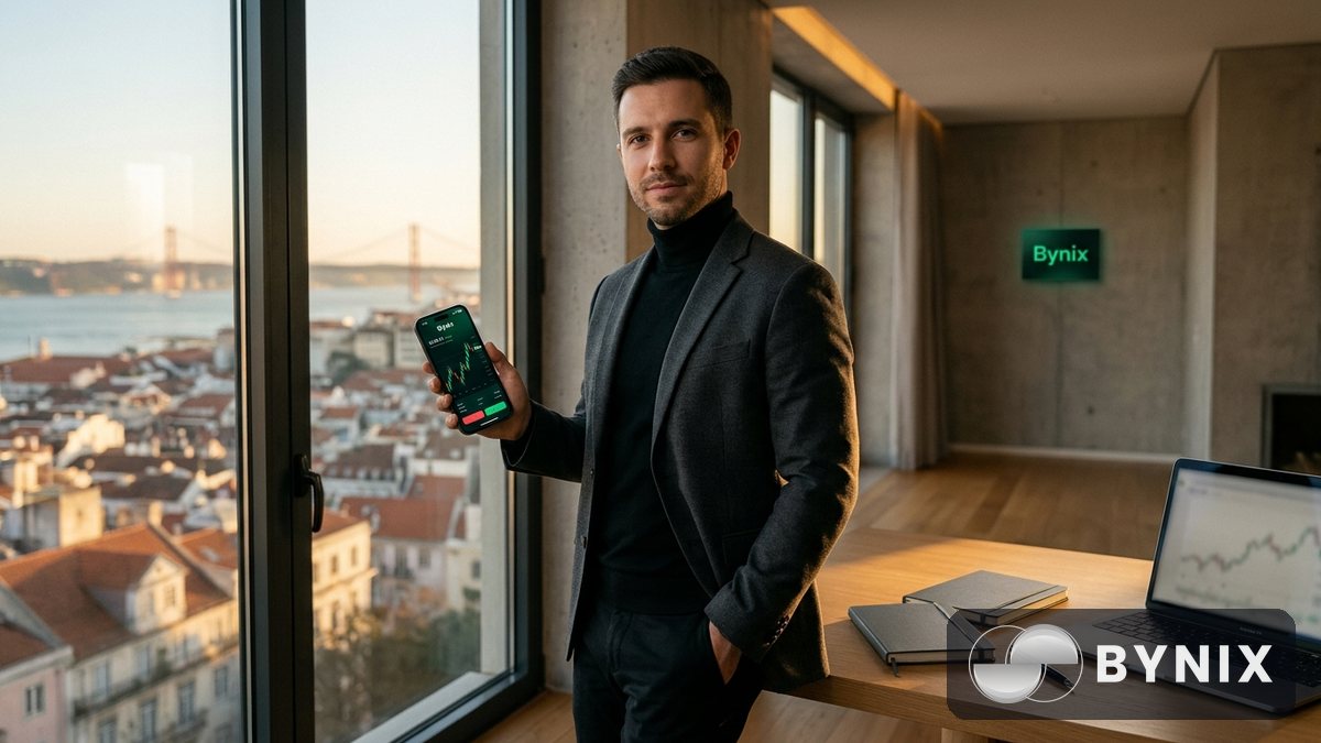 Como levantar dinheiro na Bynix — explicação do processamento em cerca de 30 segundos