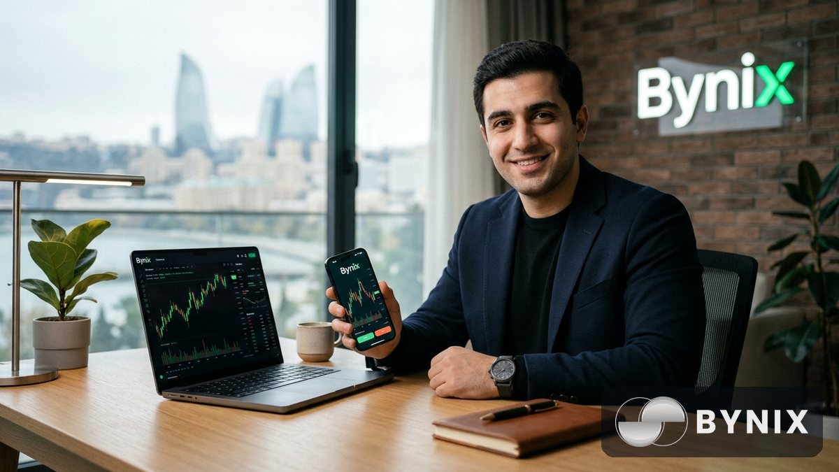 Bynix hesabını necə açmaq və 30 saniyəyə təsdiqləmək olar