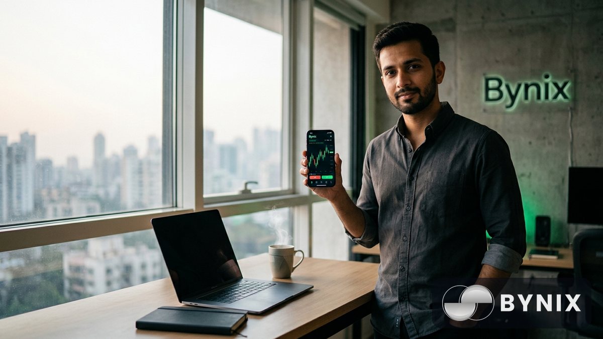 Bynix account कैसे खोलें और 30 सेकंड में verify करें