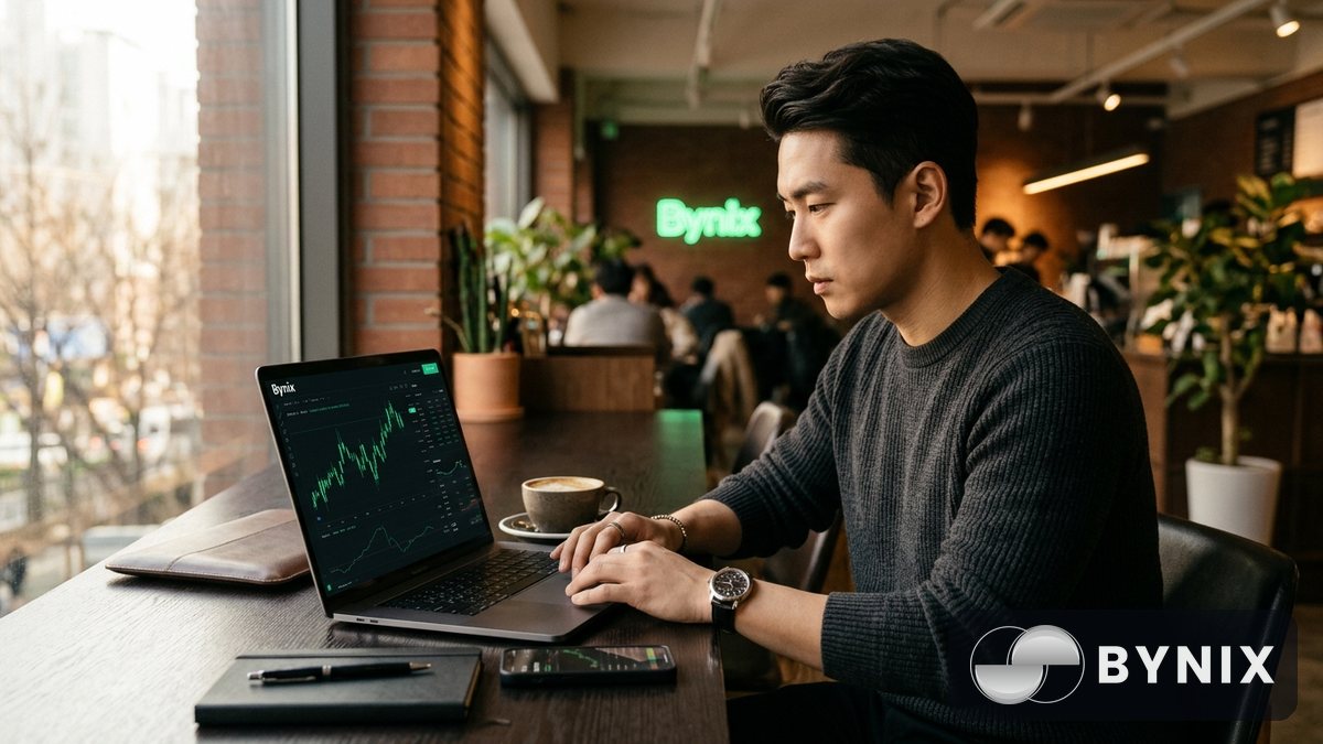 30초 만에 Bynix 계정 열고 인증하는 방법