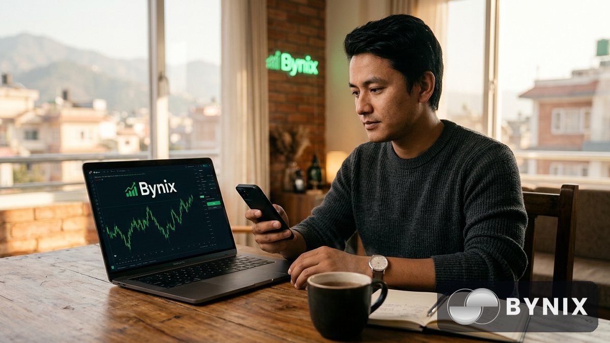 Bynix खाता कसरी खोल्ने र 30 सेकेन्डमै verify गर्ने