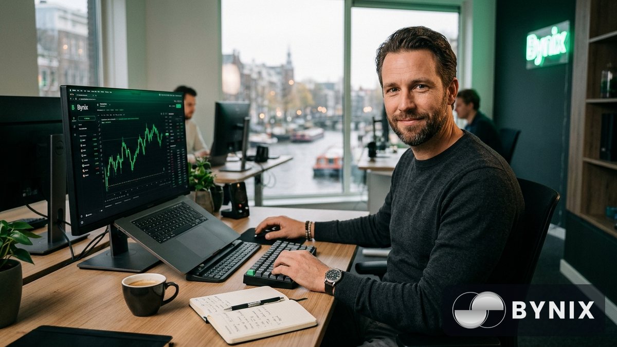Hoe opent u een Bynix-account en verifieert u het in 30 seconden