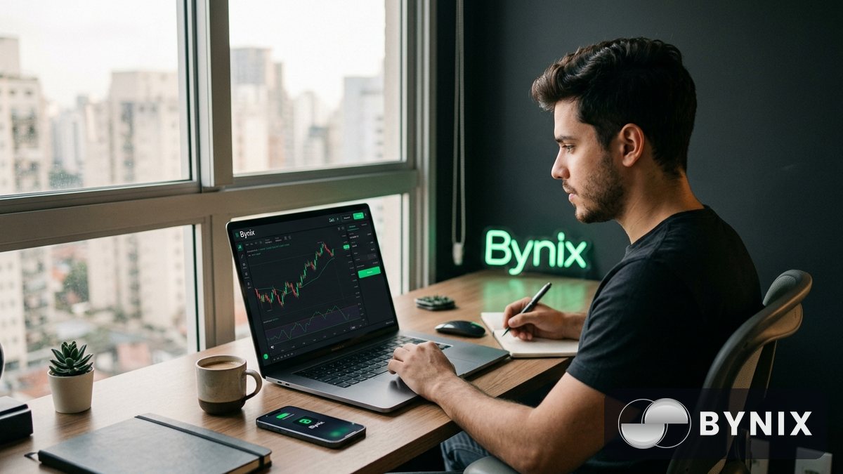 Como abrir uma conta na Bynix e verificar em 30 segundos
