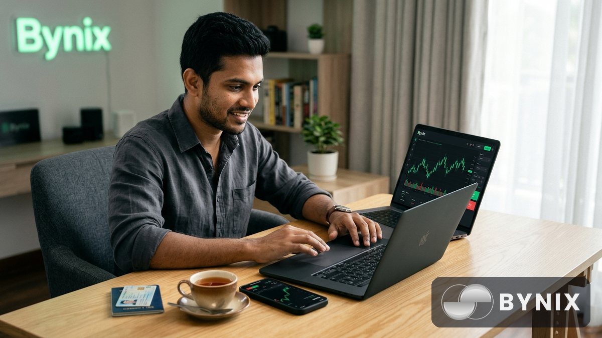 බයිනික්ස් ගිණුමක් අරඹා තත්පර 30 කින් සත්‍යාපනය කරන ආකාරය