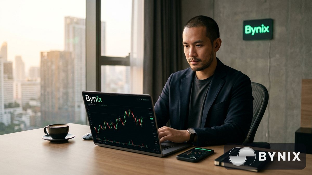 วิธีเปิดบัญชี Bynix และยืนยันตัวตนใน 30 วินาที