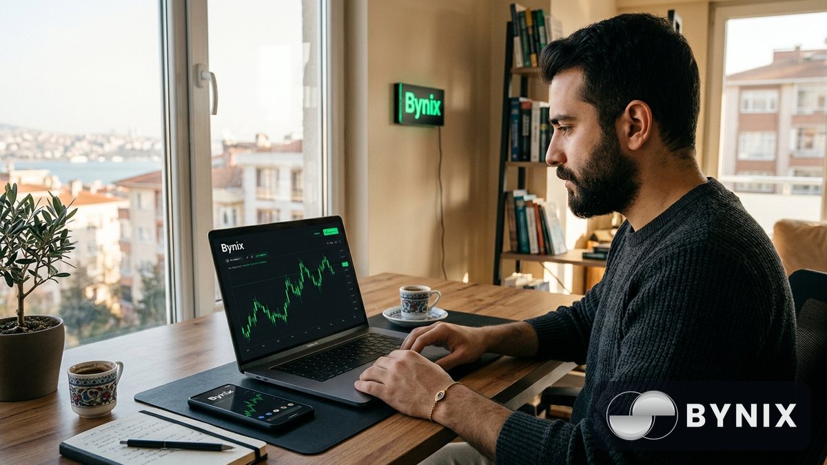 Bynix hesabı nasıl açılır ve 30 saniyede nasıl doğrulanır?