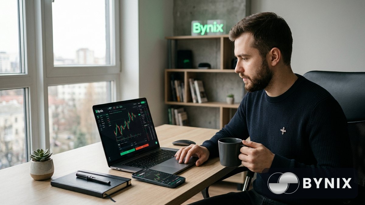 Як відкрити акаунт Bynix і пройти верифікацію за 30 секунд